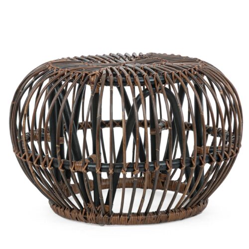 DORADAL fonott dohányzóasztal / puff