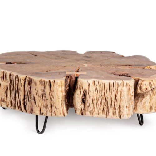 ENEAS farönk dohányzóasztal 90x90cm