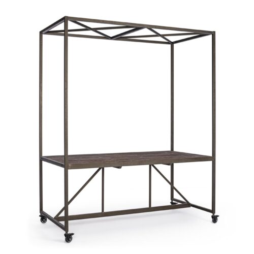 EXHIBITOR kiállító asztal kerekekkel V2