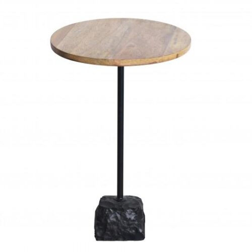 TRAYFUL barna mangófa dohányzóasztal 55cm