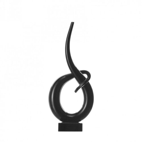 LEONARDO FUSION szobor 35cm fekete