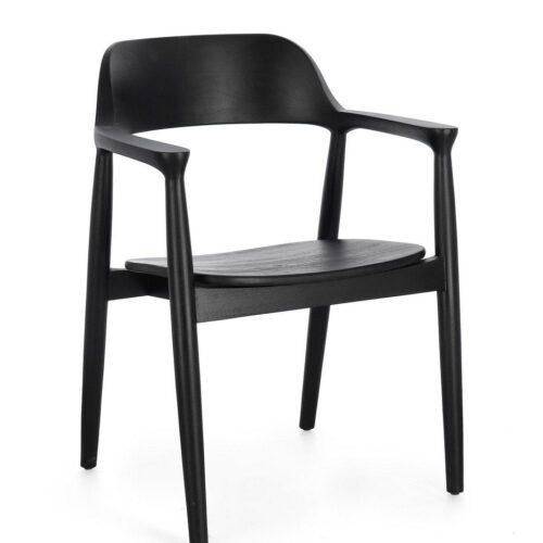 IDRIS fekete étkezőszék