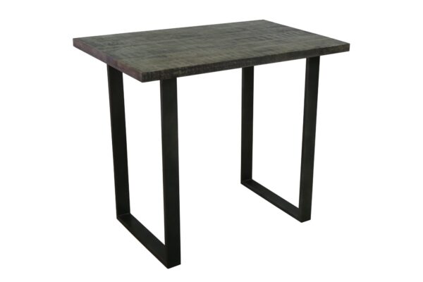 IRON CRAFT szürke mangó bárasztal 120cm