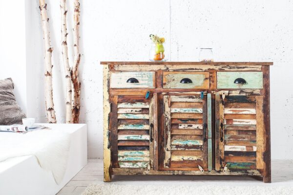 JAKARTA színes tálalószekrény 125cm JAKARTA színes tálalószekrény 125cm