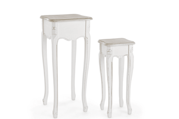 JUSTINE 2 részes dohányzóasztal 36x36cm