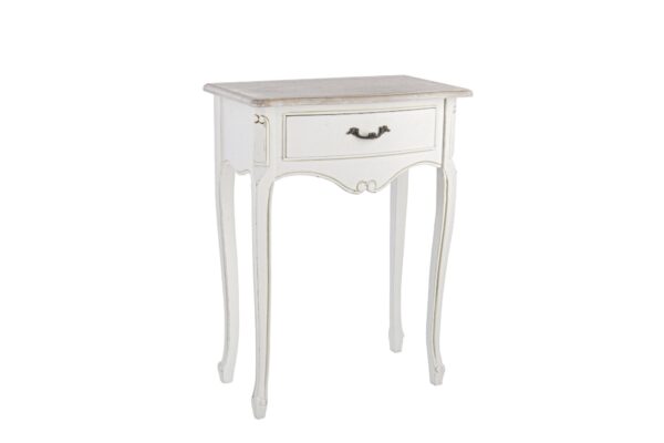 JUSTINE konzolasztal 1 fiókkal S 60cm