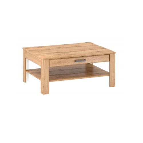 PUSAN tölgy barna mdf dohányzóasztal 100x75cm