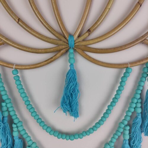 LÓTUSZ türkiz fali dekoráció LÓTUSZ türkiz fali dekoráció