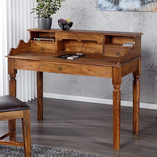 MAKASSAR rózsafa íróasztal 115 cm