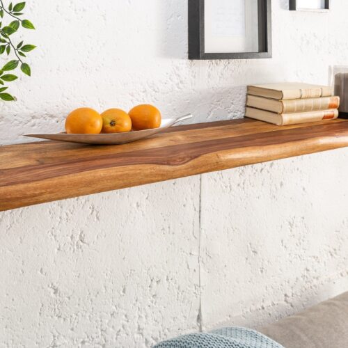 MAMMUT barna rózsafa falipolc 115cm