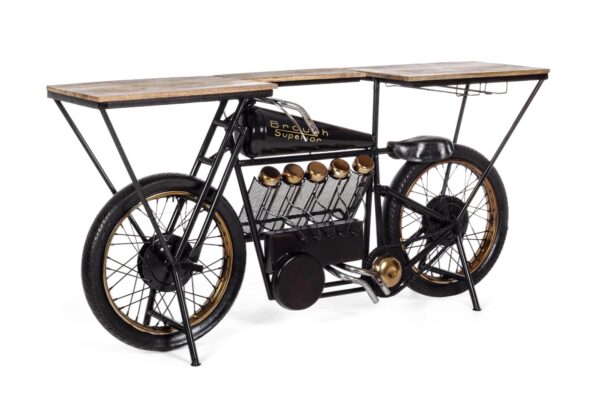 MOTO replika bar konzolasztal 183cm