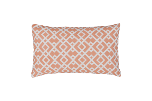 NOVEL narancssárga mintás párna 55cm