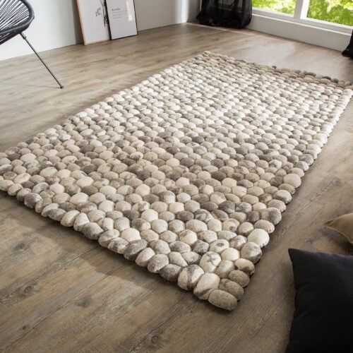 ORGANIC szürke szőtt szőnyeg 200cm