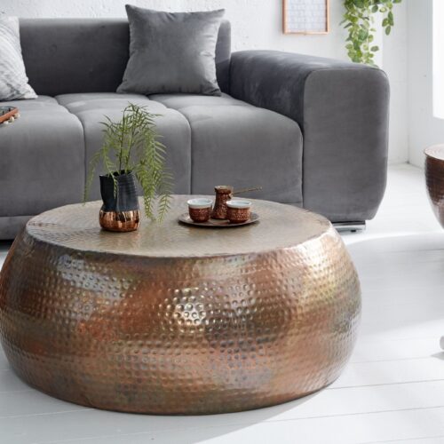 ORIENT bronz alumínium dohányzóasztal 80cm ORIENT bronz alumínium dohányzóasztal 80cm