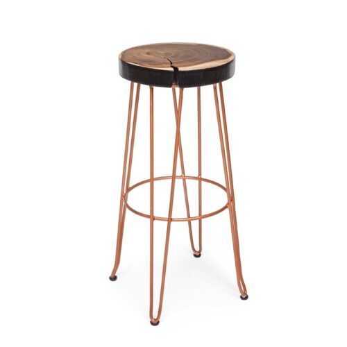 RAKEL réz bárszék