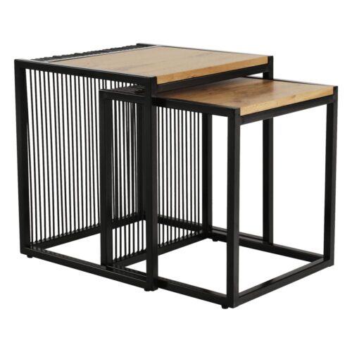 RIMBO fekete mdf dohányzóasztal