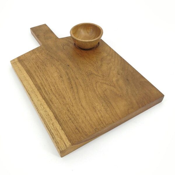 SAYUR fa kínáló tálca snack tál hellyel SAYUR fa kínáló tálca snack tál hellyel