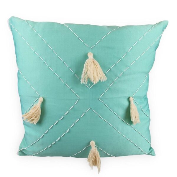 SELEMADEG türkiz díszpárna