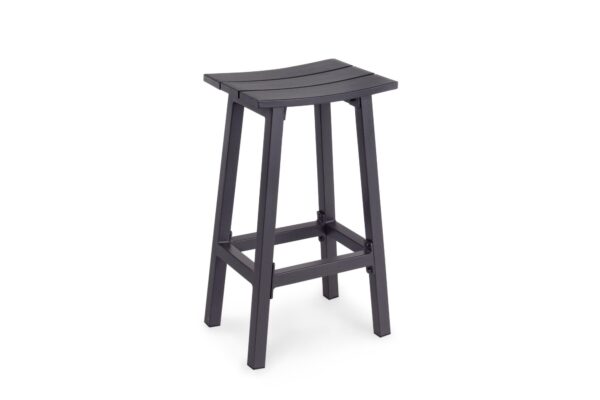 SKIPPER fekete alumínium bárszék