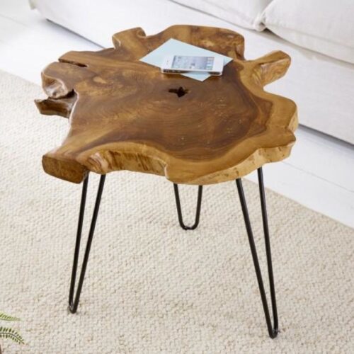 WILD tömörfa lerakóasztal 55cm