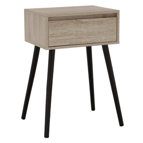 ALYSANDRA fekete mdf éjjeliszekrény ALYSANDRA fekete mdf éjjeliszekrény