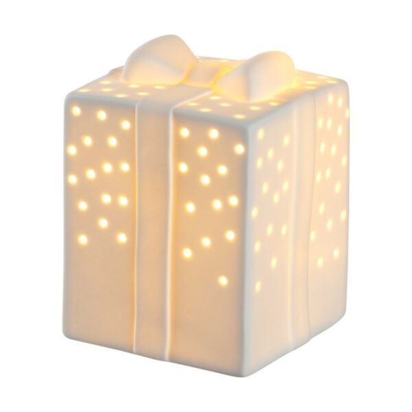 LEONARDO STELLA porcelán ajándékdoboz led világítással 12cm