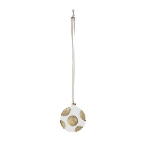 LEONARDO CANDELA porcelán karácsonyfadísz 8cm LEONARDO CANDELA porcelán karácsonyfadísz 8cm