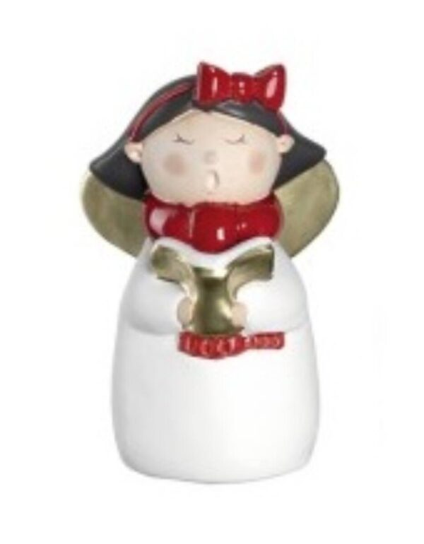 LEONARDO CALDO angyalka figura 6cm könyves LEONARDO CALDO angyalka figura 6cm könyves