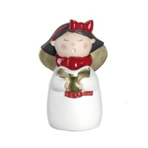 LEONARDO CALDO angyalka figura 8cm könyves LEONARDO CALDO angyalka figura 8cm könyves