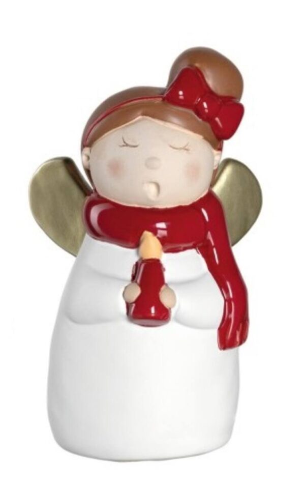 LEONARDO CALDO angyalka figura 15cm gyertyás LEONARDO CALDO angyalka figura 15cm gyertyás