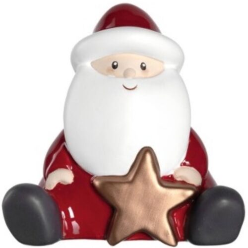 LEONARDO CALDO télapó figura 15cm csillaggal LEONARDO CALDO télapó figura 15cm csillaggal
