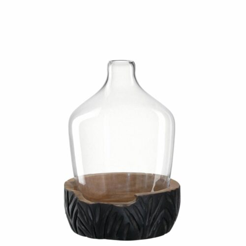LEONARDO CASOLARE BOTTLE váza 30cm fa alapon LEONARDO CASOLARE BOTTLE váza 30cm fa alapon
