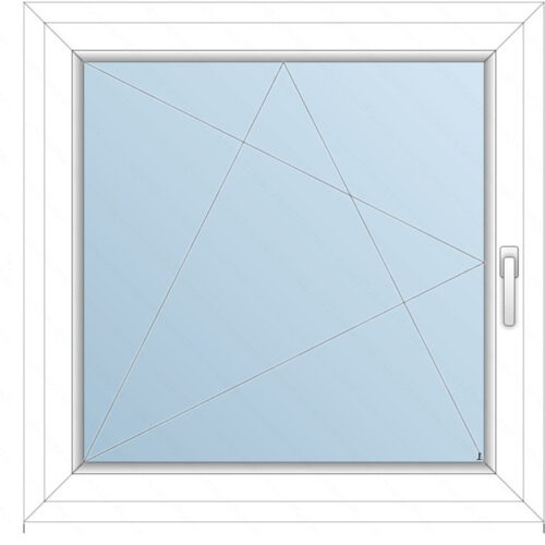 140x140 Műanyag ablak / Bukónyíló / 2 réteg üvegezés 140x140 Műanyag ablak / Bukónyíló / 2 réteg üvegezés