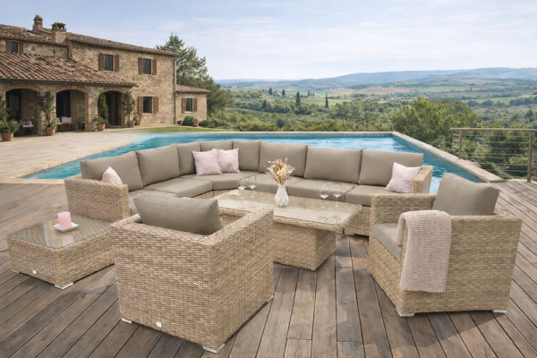 Rattan variálható ülőgarnitúra MALIBU 8 fő részére (cappuccino) Rattan variálható ülőgarnitúra MALIBU 8 fő részére (cappuccino)