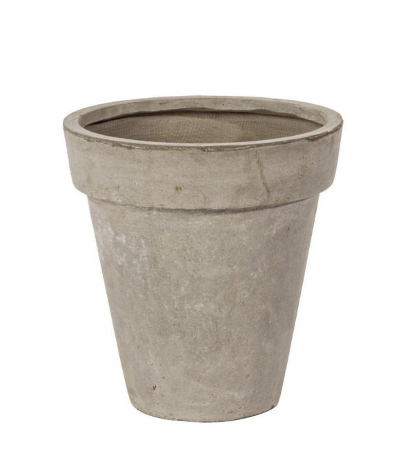 SAND szürkésbarna kerek virágcserép SAND szürkésbarna kerek virágcserép