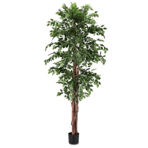 FICUS zöld műanyag művirág FICUS zöld műanyag művirág