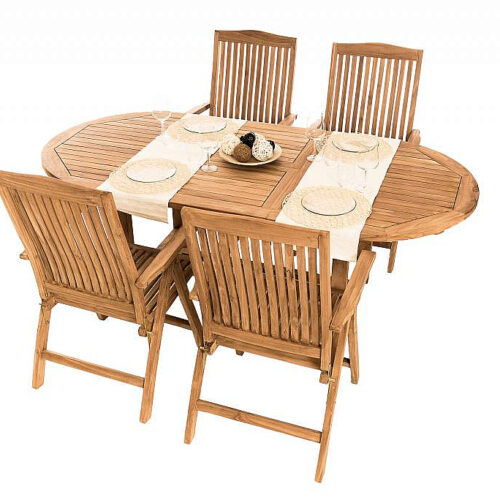 Teak kerti elrendezés LAGUNA I 1 + 4 Teak kerti elrendezés LAGUNA I 1 + 4