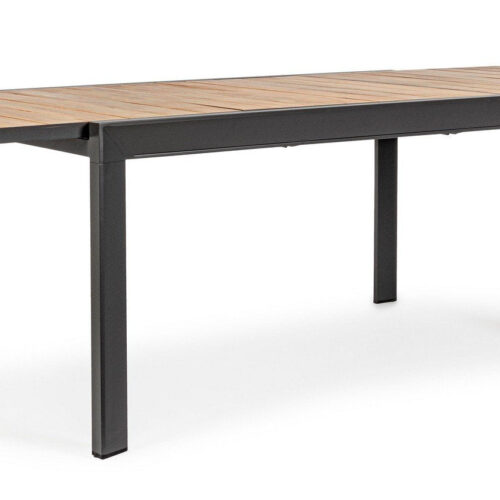 BELMAR szürke bővíthető kerti étkezőasztal 160-240cm BELMAR szürke bővíthető kerti étkezőasztal 160-240cm