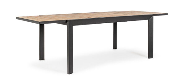 BELMAR szürke bővíthető kerti étkezőasztal 160-240cm BELMAR szürke bővíthető kerti étkezőasztal 160-240cm