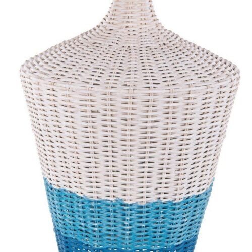 SKY kék rattan asztali lámpa SKY kék rattan asztali lámpa