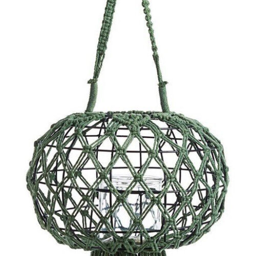 MACRAME II zöld lámpás MACRAME II zöld lámpás