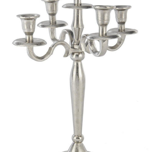 CANDELABRA II ezüst alumínium gyertyatartó CANDELABRA II ezüst alumínium gyertyatartó