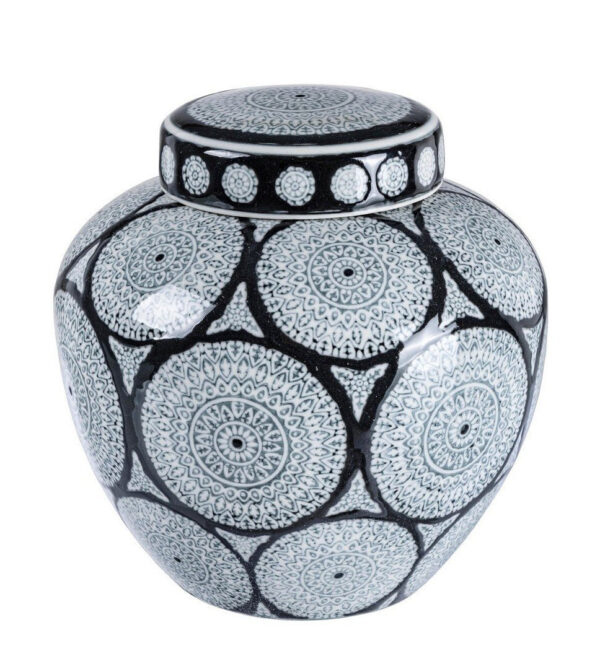 ANTIFONE fekete porcelán váza ANTIFONE fekete porcelán váza