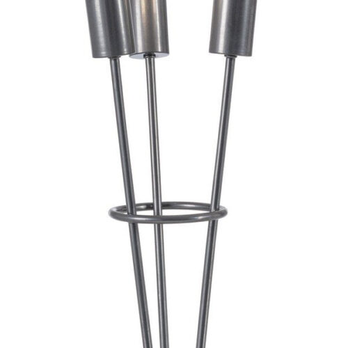 TORCH ezüst acél asztali lámpa TORCH ezüst acél asztali lámpa