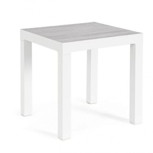 KLEDI szürke kerti lerakóasztal 50cm