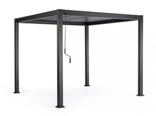 OCEAN antracit pergola 3x3 m OCEAN antracit pergola 3x3 m