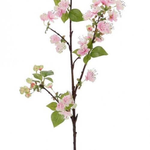 PEAR körtefa ág rózsaszín virágokkal 94cm PEAR körtefa ág rózsaszín virágokkal 94cm