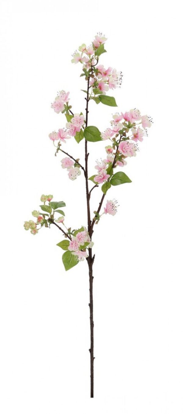 PEAR körtefa ág rózsaszín virágokkal 94cm PEAR körtefa ág rózsaszín virágokkal 94cm