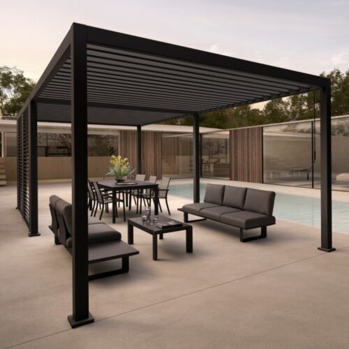 OCEAN antracit pergola 3x4 m OCEAN antracit pergola 3x4 m