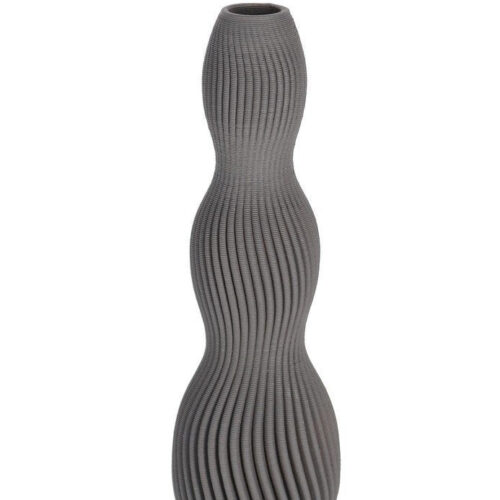 SVENNA szürke váza 28cm SVENNA szürke váza 28cm